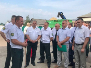 Выязная калегія Міністэрства лясной гаспадаркі Рэспублікі Беларусь пад кіраўніцтвам Міністра лясной гаспадаркі Аляксандра Куліка прайшла на базе дзяржаўнай лесагаспадарчай установы «Лепельскі лясгас»