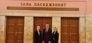 У Палаце прадстаўнікоў Нацыянальнага сходу Рэспублікі Беларусь праходзіць сустрэча Старшыні Палаты прадстаўнікоў Ігара Сергяенкі і дэпутатаў Палаты прадстаўнікоў з членамі Маладзёжнага савета (парламента) трэцяга склікання пры Нацыянальным Сходзе Рэспублі