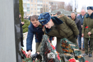 У Лепельскім раёне ўшанавалі памяць воінаў-інтэрнацыяналістаў