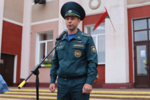 У Лепелі сёння прайшлі мерапрыемствы ў рамках Адзінага дня бяспекі