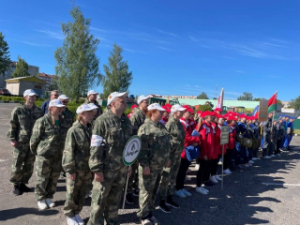 На базе Лепельскага раённага аддзела па надзвычайных сітуацыях праходзіць раённы этап агляду-конкурсу санітарных дружын прадпрыемстваў і арганізацый Лепельшчыны