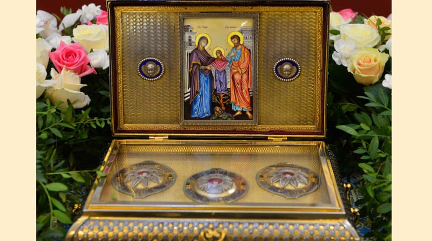 Reliquary containing Belt of Theotokos to arrive in Belarus on 4 March