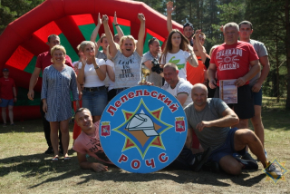 Спасатели Лепельщины завоевали первое место в областном спортивно-туристическом слёте среди подразделений Витебского областного управления МЧС Республики Беларусь