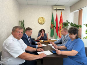 Намеснік Міністра сувязі і інфарматызацыі Ганна Рабава наведала з рабочым візітам Лепель