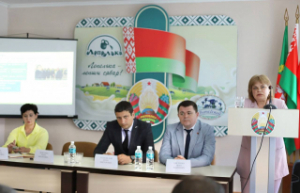 Сёння старшыня Дзяржаўнага камітэта па стандартызацыі Алена Маргунова і дырэктар Віцебскага ЦСМС Іван Кісленка наведалі філіял "Лепельскі МКК" ААТ "Віцебскі мясакамбінат»