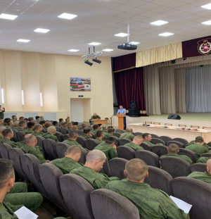 Прокуратурой района проведено профилактическое мероприятие в 231 артиллерийской бригаде и 52 отдельном специализированном поисковом батальоне