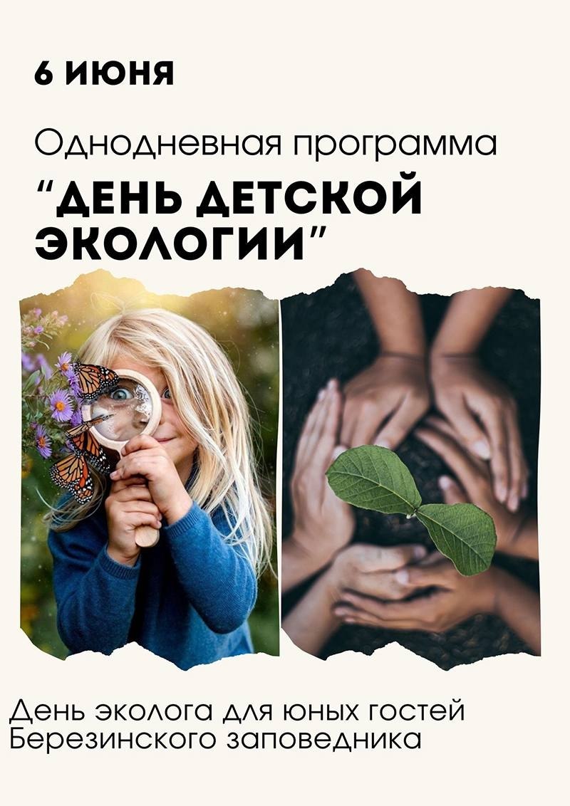 Березинский биосферный заповедник приглашает 6 июня на бесплатную однодневную программу «День детской экологии»!