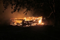Пожар в деревне Заболотье