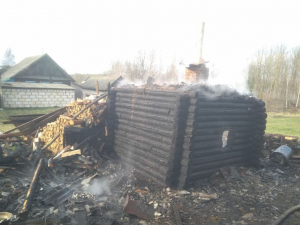 Пожар в бани: никто не пострадал