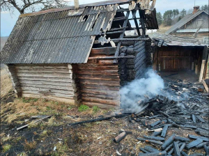 Сжигание мусора обернулось пожаром!