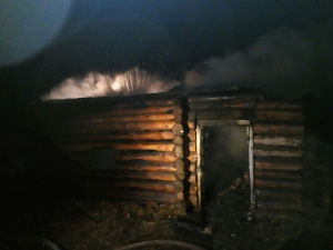 Пожар бани