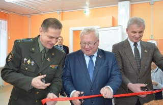 В Заслоновской школе открылась обновленная столовая