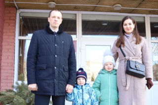 Глава района Михаил Киселевич принял участие в голосовании на республиканском референдуме