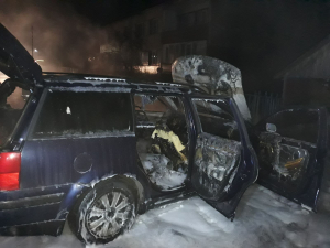 Загорание автомобиля