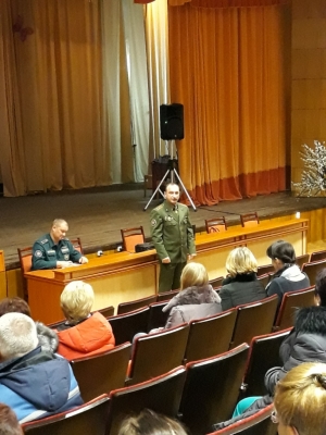 Встреча с работниками санатория в Лепельском районе