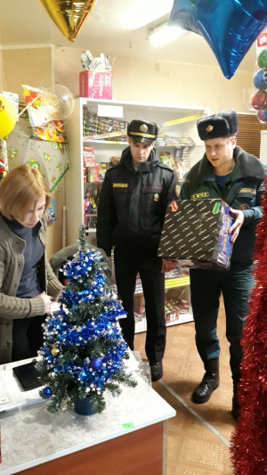 Лепель. Рейды по местам продажи пиротехники